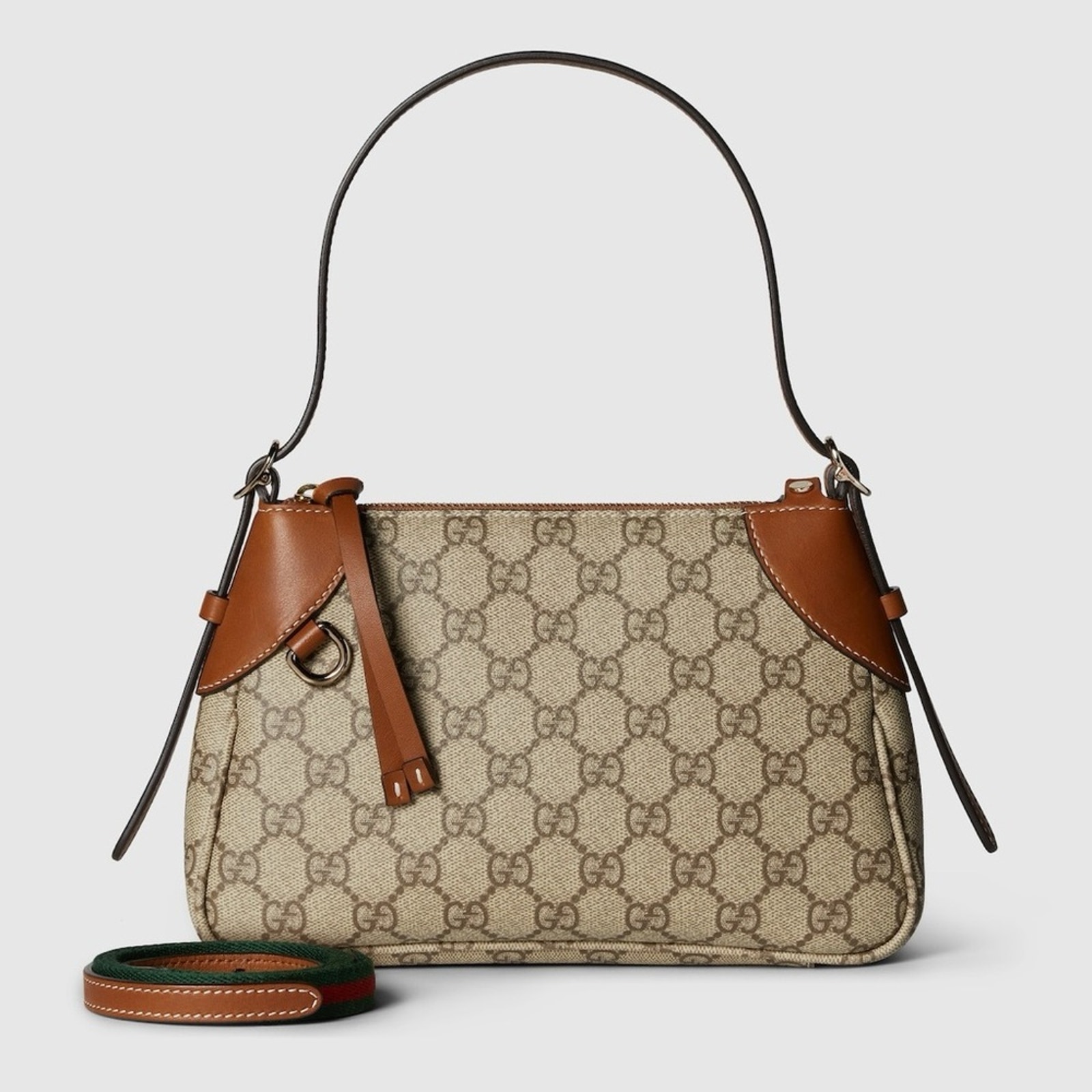 Gucci Gg Beige And Brown Women's Bag Shoulder Bag